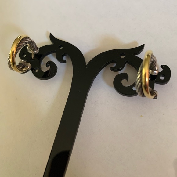 David Yurman small hoop earrings - Picture 5 of 6